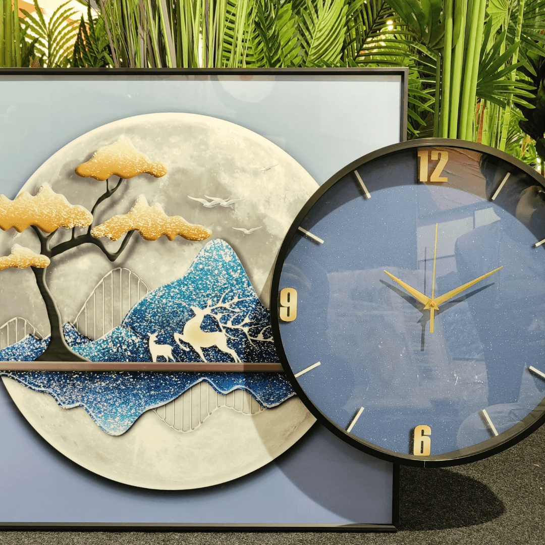 Fusion of Art & Clock Style 18